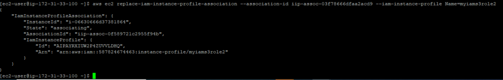 Replace EC2 IAM role on running EC2 instance 4