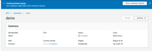 postgres rds endpoint