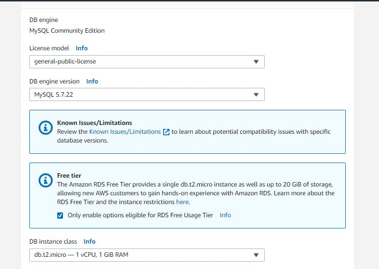 Now configure your DB instance 5