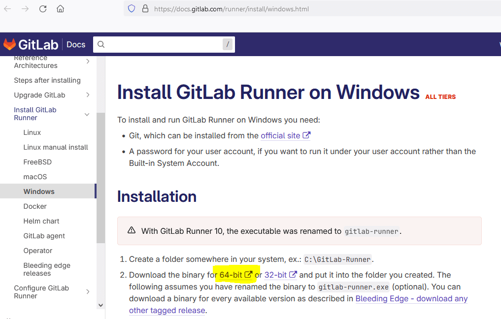 download runner